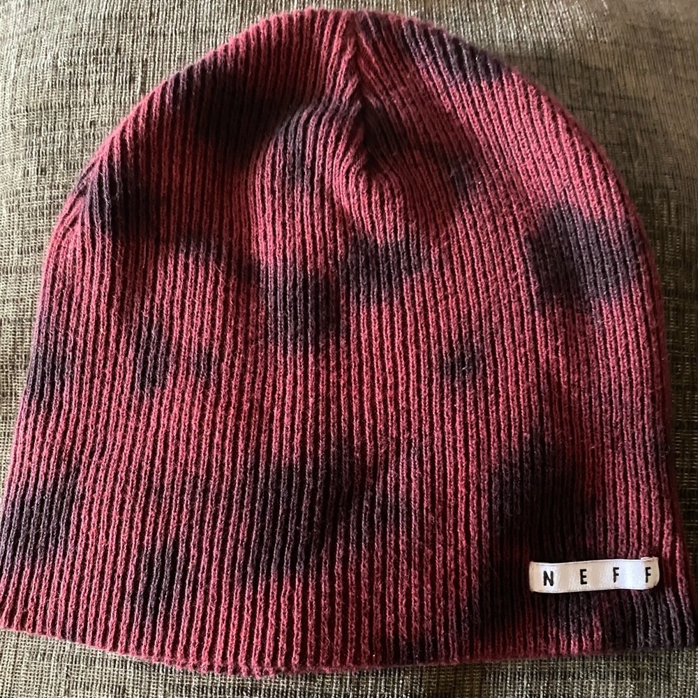 Neff tie dye beanie